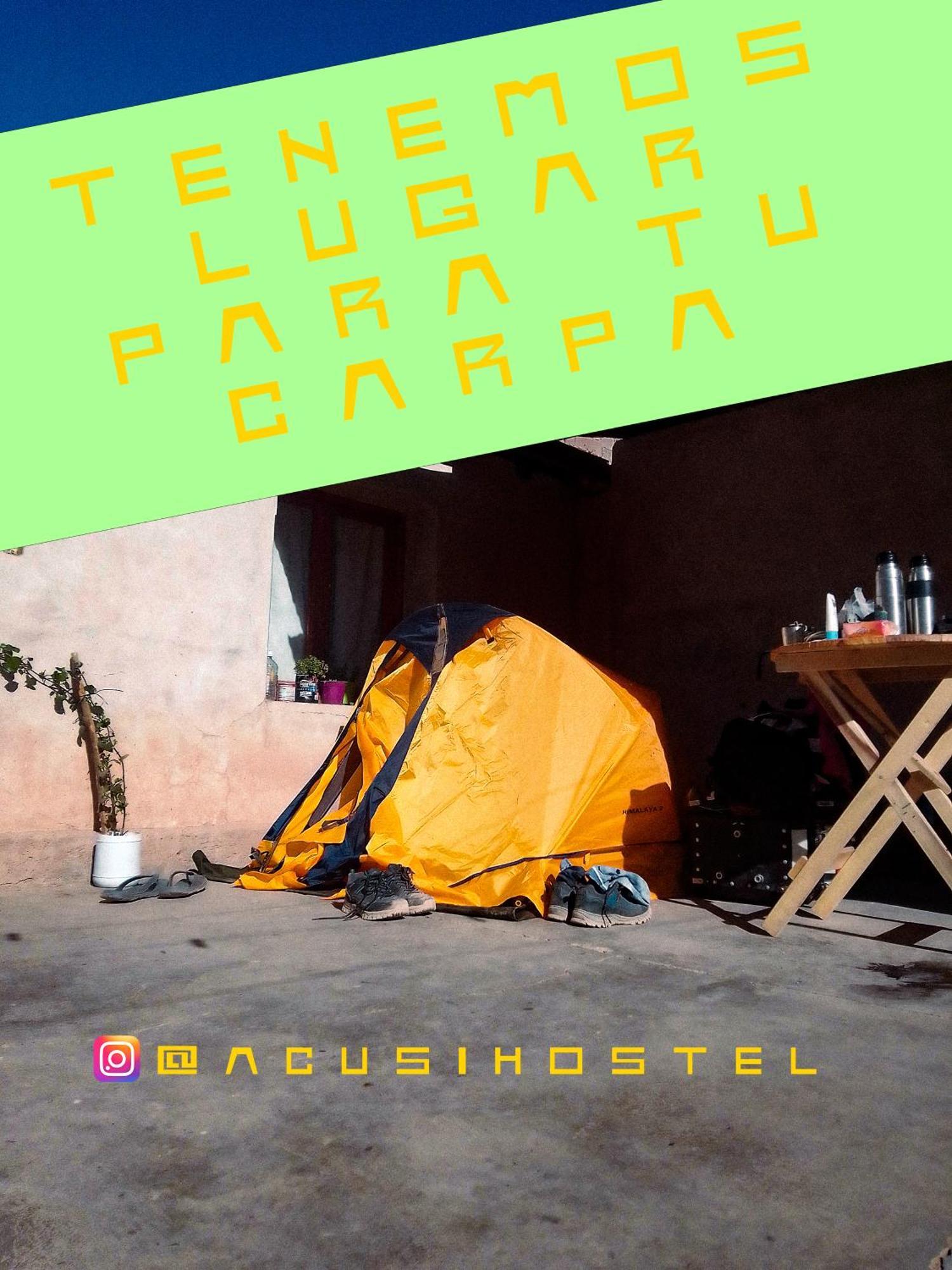 Acusi Hostel Camping Humahuaca Exteriér fotografie